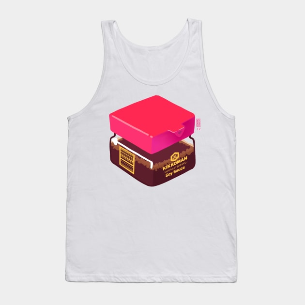 Kikkoman Soy Sauce Tank Top by SinisterSquids